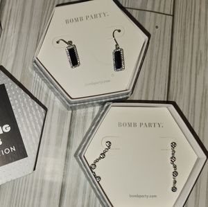 Sterling silver earrings